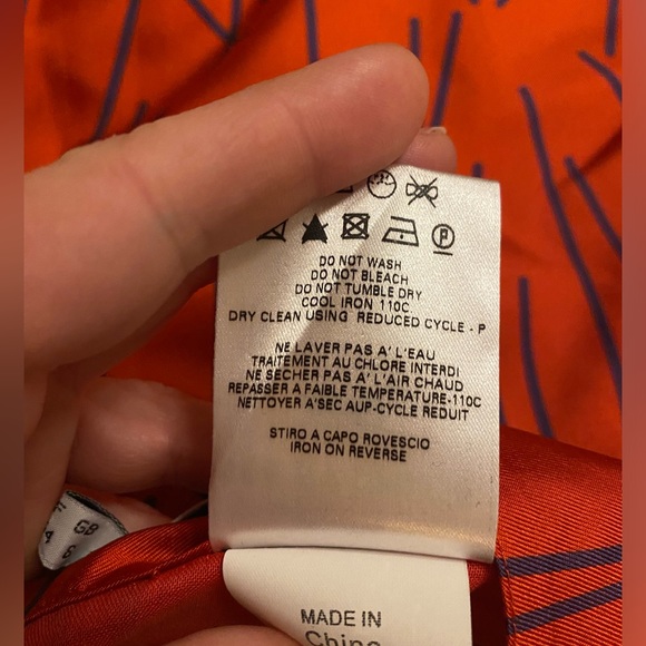 See by Chloé retro red mini skirt size 2 - Picture 12 of 13